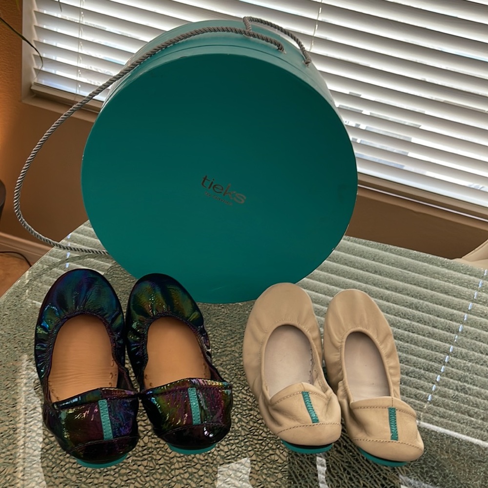 TIEKS Bundle w/Box - ARABIAN KNIGHTS Ltd.Edition Never worn…Neutral Pair worn 2x